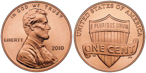 lincoln shield cent